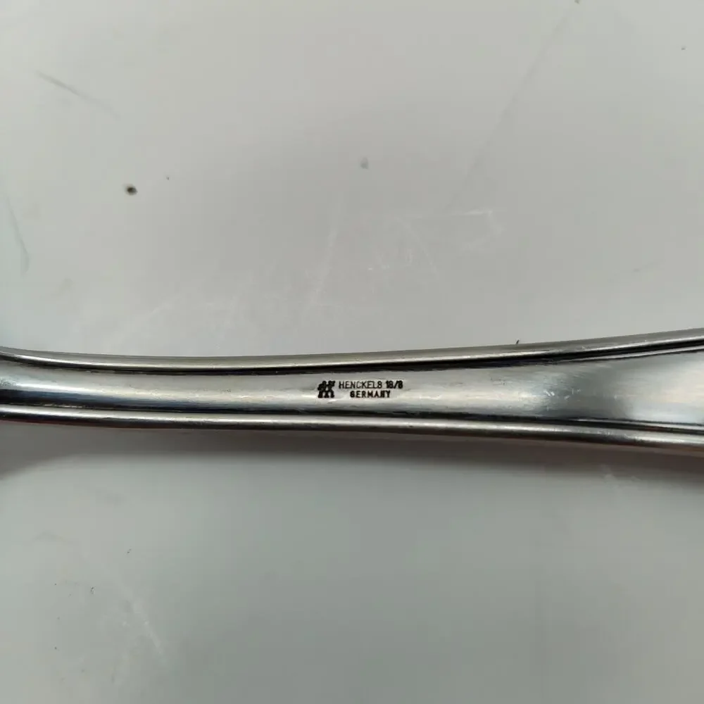 6X Tbsp Henckels Zwilling HEN12 Stainless Flatware Table Spoons